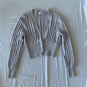Aritzia Plunge Front Cardigan
